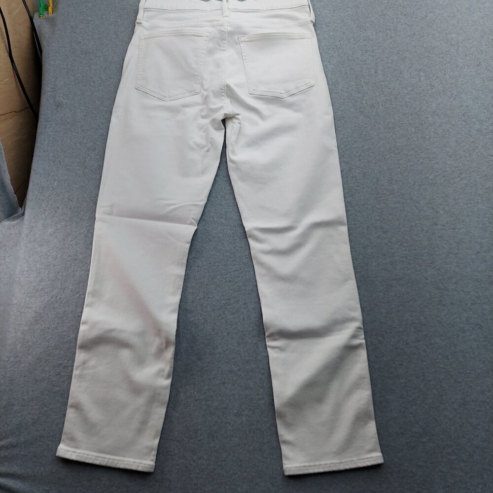 J. Crew 10" Vintage NWT Slim Straight Jean in White - Picture 6 of 16